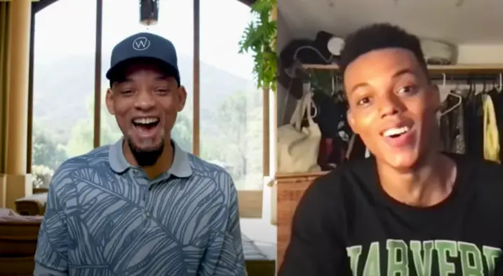 Will Smith surprises star of 'Fresh Prince' reboot with the news he got the role