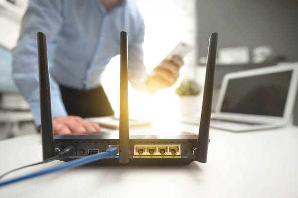 The best place to install a WiFi internet router